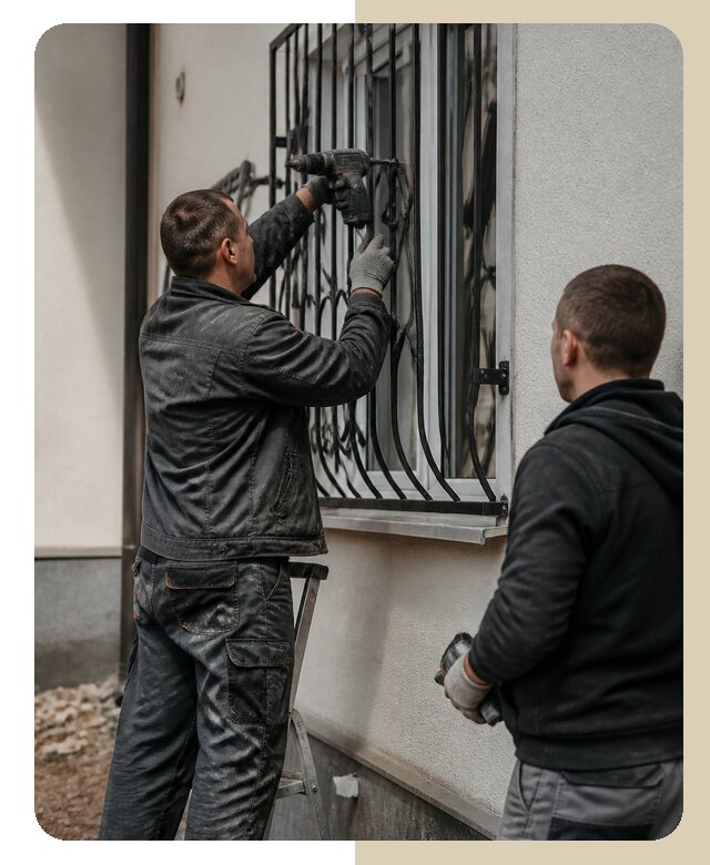 Установка наружных решеток в Копейске от 5029 р. | ДвериЛегко-Кпс